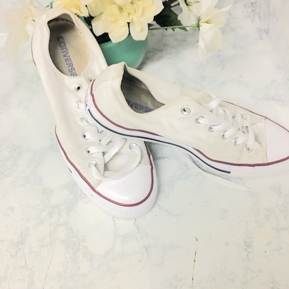 White Converse All Star